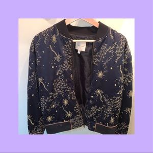 Silence & noise star bomber jacket
